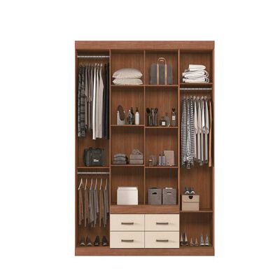 Imagen 2 del producto Clóset Altavision Napoles 8 Puertas 4 Cajones Jatoba Areia