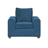 Juego de Living Innovamuebles Kahlo Sofá 3 Cuerpos + Dos Sillones 1 Cuerpo Petróleo