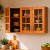 Mueble Ar&eacute;reo de Cocina Muebles Hema Berl&iacute;n 3 Puertas Nogal