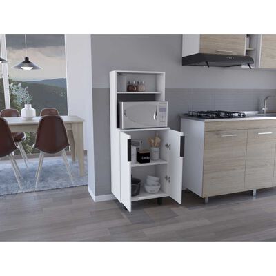 Imagen 2 del producto Mueble para Microondas TuHome Oshawa 2 Puertas Blanco