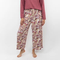 Pantalón Pijama Mujer Portman Club Burdeo, Grafito