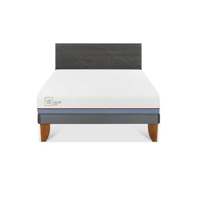 Cama Europea CIC Base Normal 2 Plazas Excellence Plus + Respaldo Villarrica