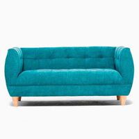 Sofá Barra Design Gracia 2 Cuerpos Petróleo