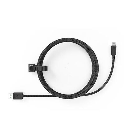 Cable Lightning MFi a USB-A Dusted 1,2 Metros Negro