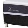 Box Spring CIC 2 Plazas New Ortopedic + Respaldo + 2 Veladores New Munich