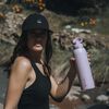 Botella T&eacute;rmica Agua Lhotse Acero Inox 3 Tapas HydroCore 1Lt Rosa