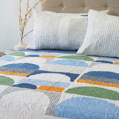 Imagen 2 del producto Quilt Doral King Hotpress Origins D18 Estampado
