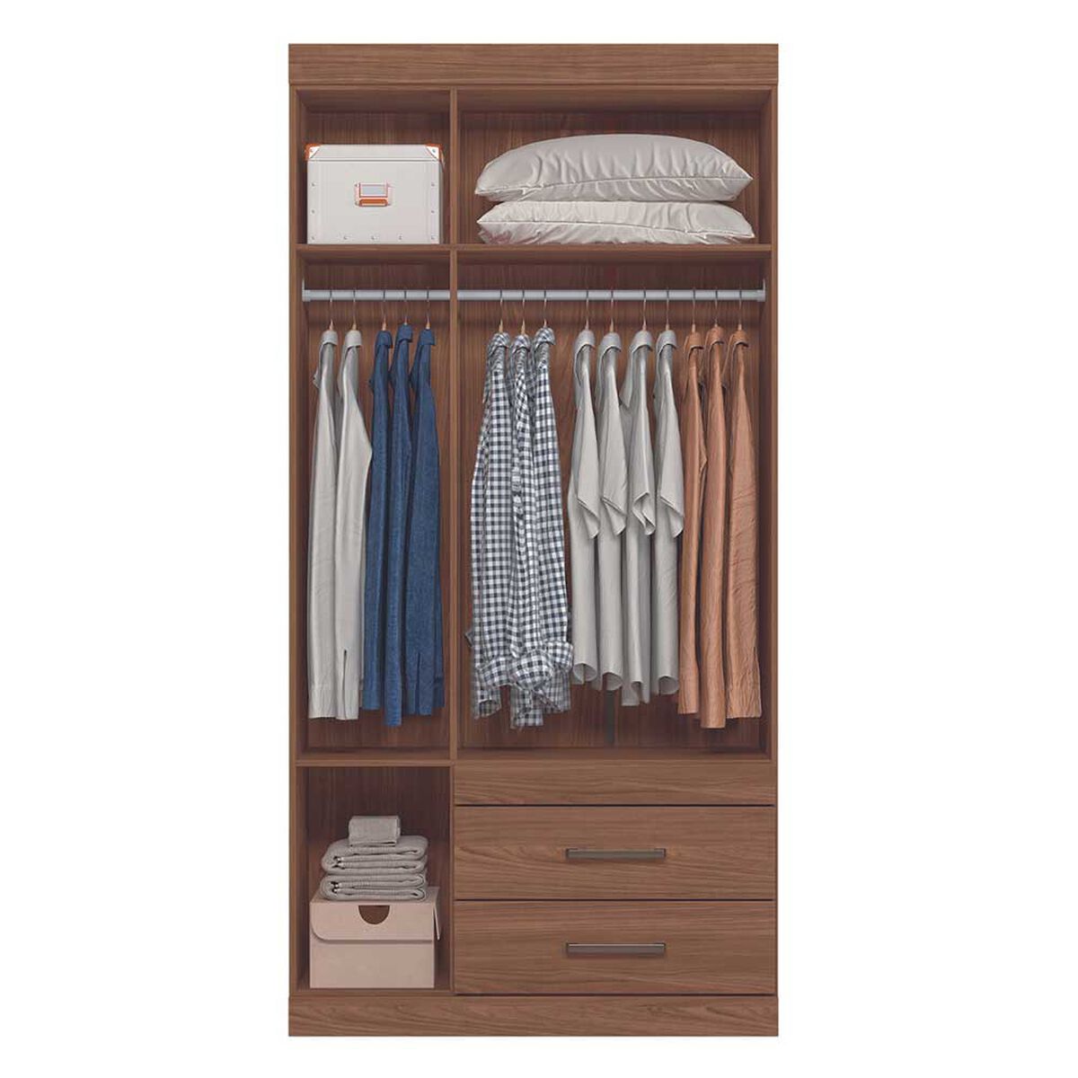 Clóset Onessta Start 3 Puertas 2 Cajones Jatoba