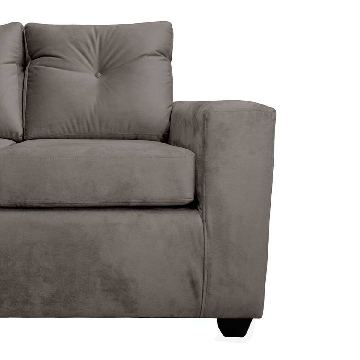 Sofá Seccional Muebles MPR Azalea 3 Gris