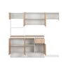 Mueble de Cocina CIC Montenegro 1 Cajón 10 Puertas Blanco Alpino