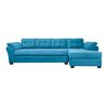 Sof&aacute; Seccional Living Factory Boston 5 Cuerpos Azul