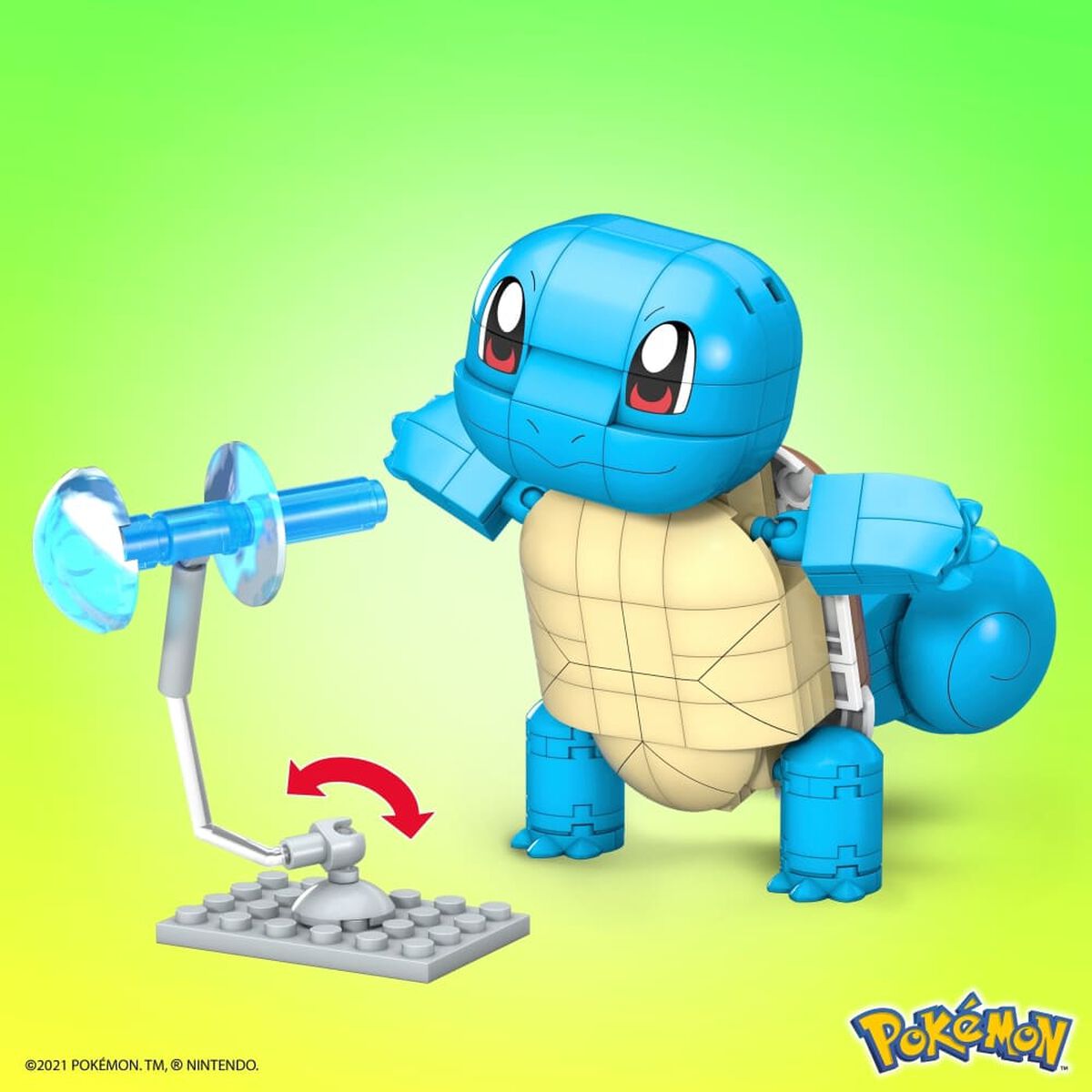 Figura Pokémon Squirtle Mediano Mega