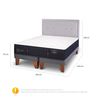 Cama Europea CIC Base Dividida King Premium + Respaldo