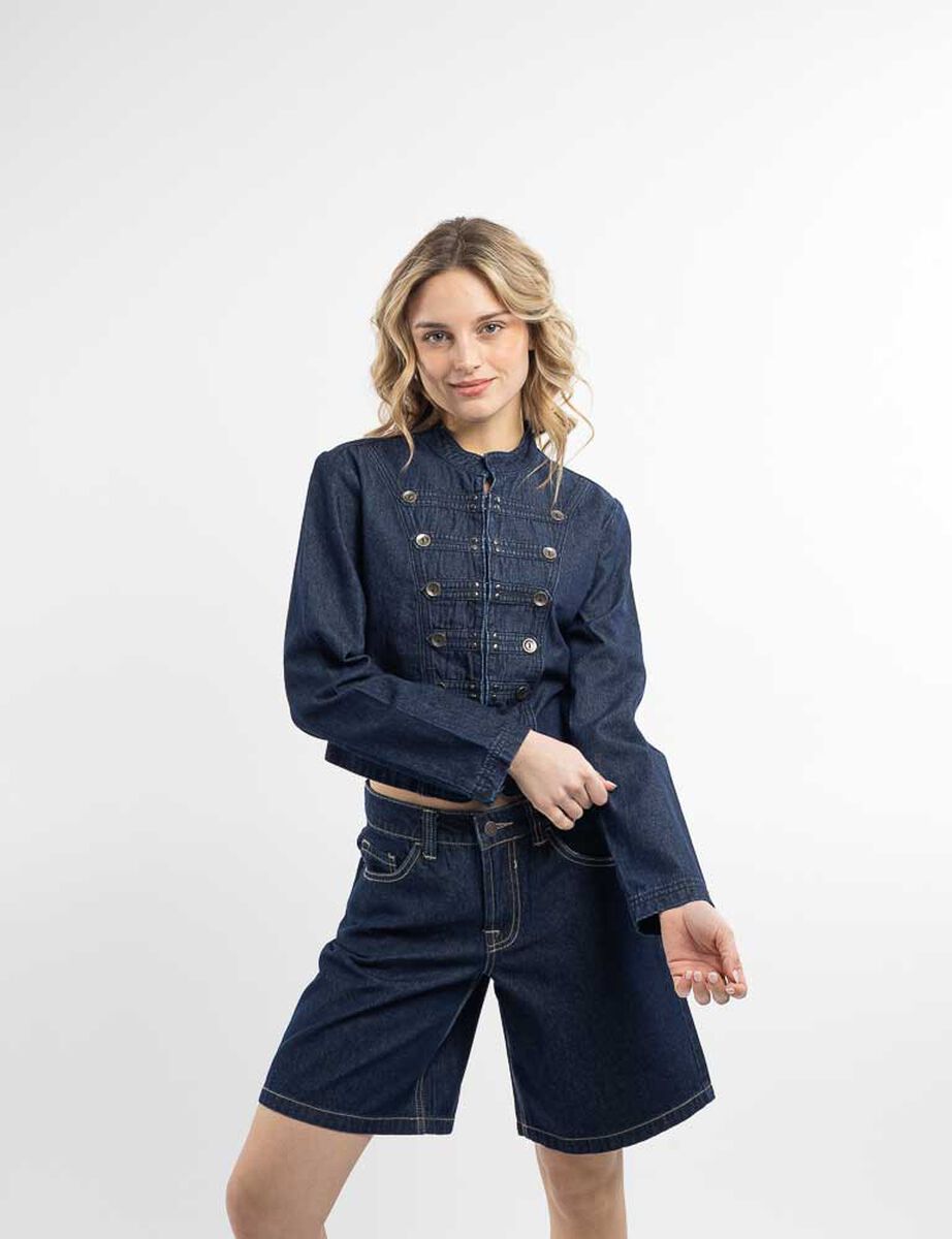 Chaqueta Denim Napole&oacute;n Mujer Icono