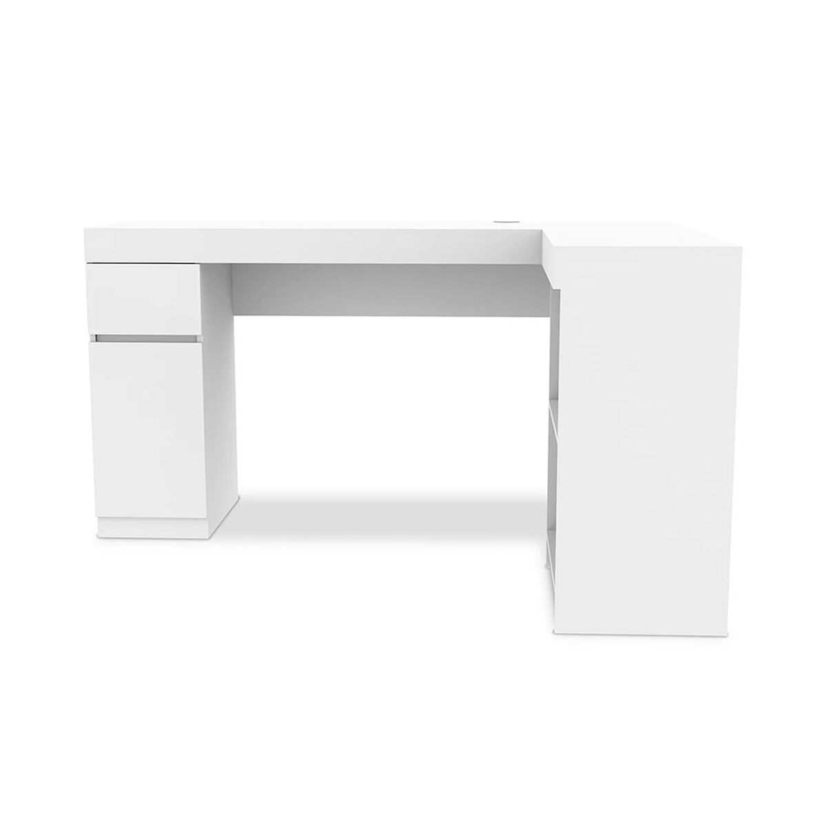 Escritorio + Librero Palermo CIC Blanco