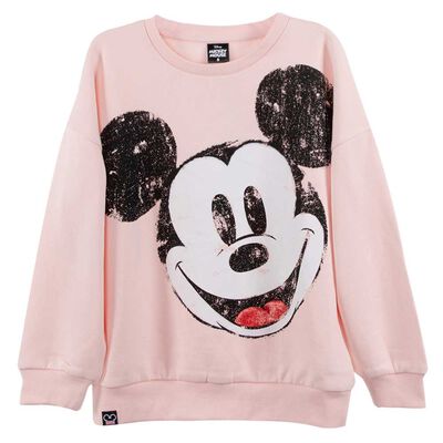 Polerón de Algodón Niña Mickey