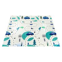 Alfombra Infantil Antigolpes Auto-Jungla Bebesit