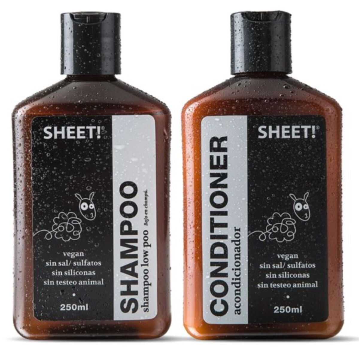Tratamiento Pelo Caótico Shampoo + Acondicionador + Crema Sheet