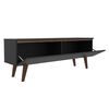 Rack TV Vekkahome Le Mans Hasta 55" Negro