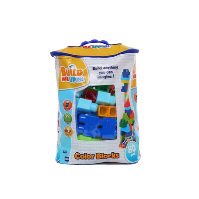 HAPPY LINE Bloques Maxi 80 Piezas en Bolsa Happy Line