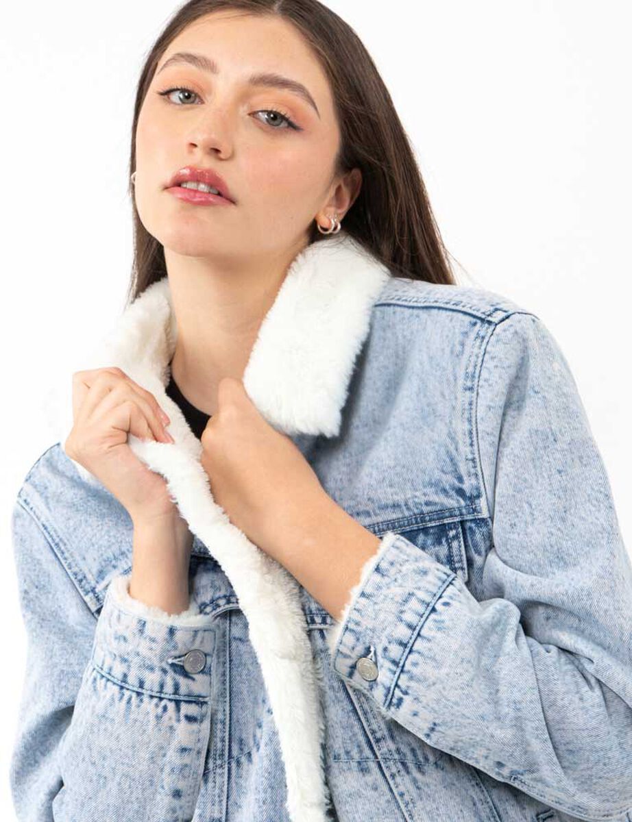 Chaqueta Oversized Mujer Icono