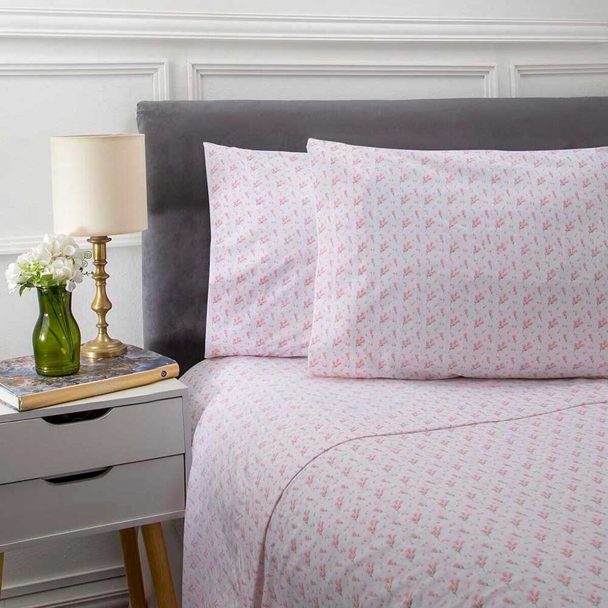 Juego de S&aacute;banas Dreams 180 Hilos King Peace