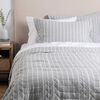 Quilt SoHome 2 Plazas Melange Gris