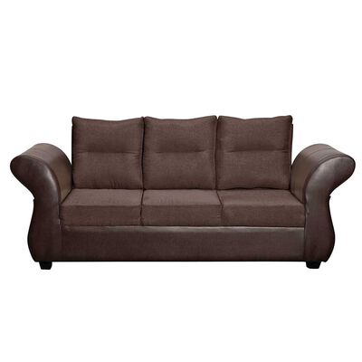 Imagen 2 del producto Juego de Living Diseño A&M Home Zara Sofá 3 Cuerpos + Dos Sillones 1 Cuerpo Chocolate