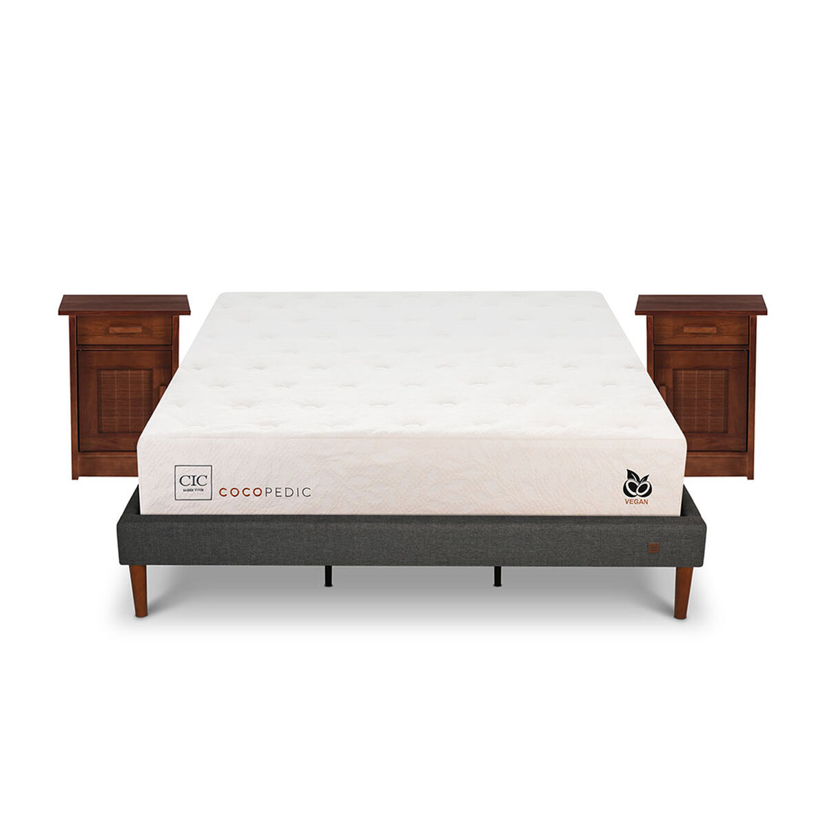 Cama Europea CIC Base Normal King Cocopedic