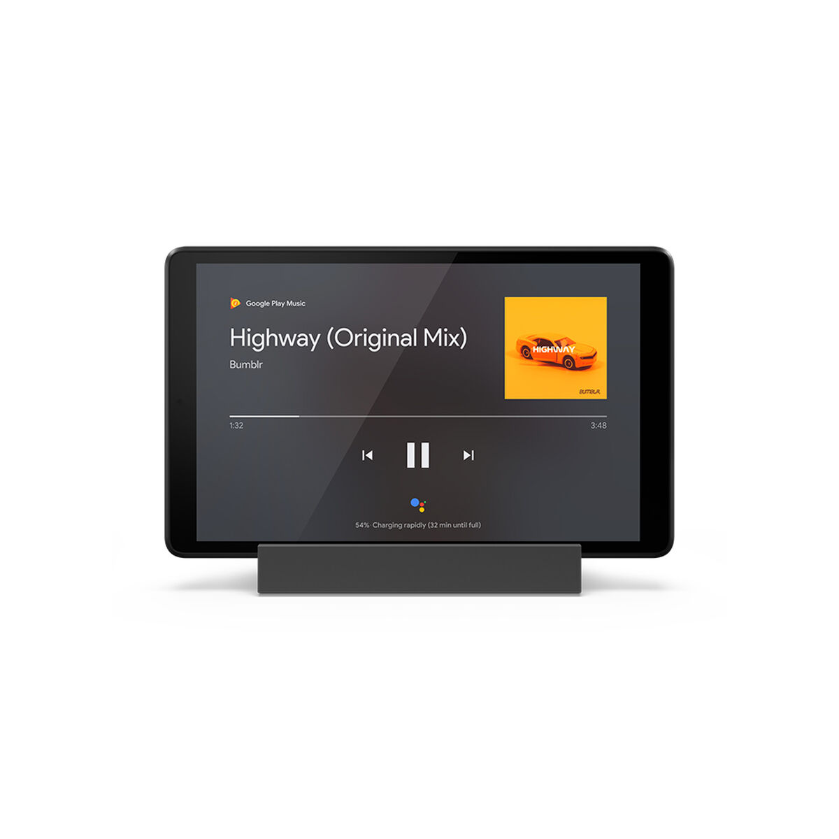 Tablet Lenovo Smart Tab M8 HD Quad Core 2GB 32GB 8" Gris + Docking de Carga + Google Assistant