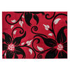 Alfombra Frize Carved D1 80X120 Cm Rojo