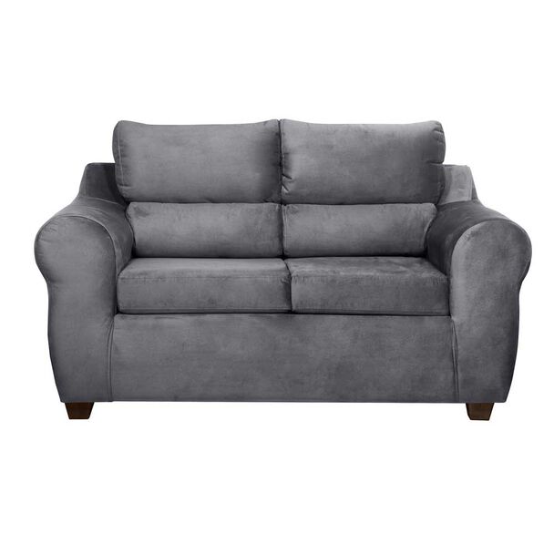 Sofá Mexx Muebles Dubai 2 Cuerpos Gris