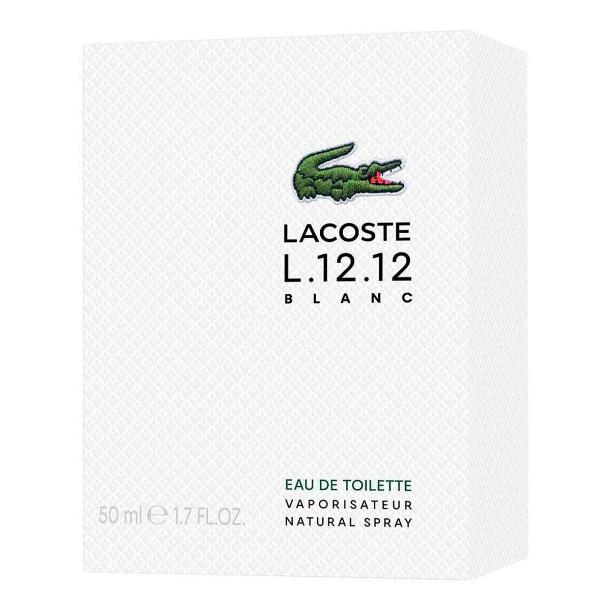 Perfume Hombre  Lacoste L.12.12 Blanc EDT 50ML Edici&oacute;n Limitada