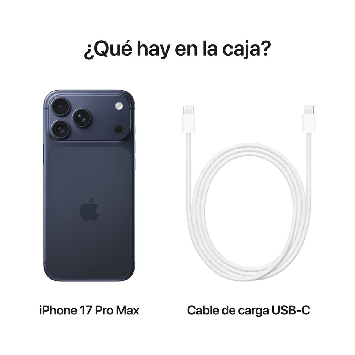 iPhone 17 Pro Max 256GB Azul profundo Claro