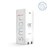 Cama Europea CIC 2 Plazas Smart + Respaldo + 2 Veladores Dublin Caramelo