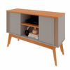 Rack TV Exit Vitta 65" Gris y Canela