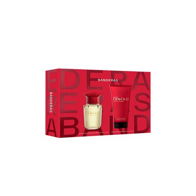 Set Regalo Banderas Perfume Hombre Diávolo EDT 50ml + After Shave 75ml
