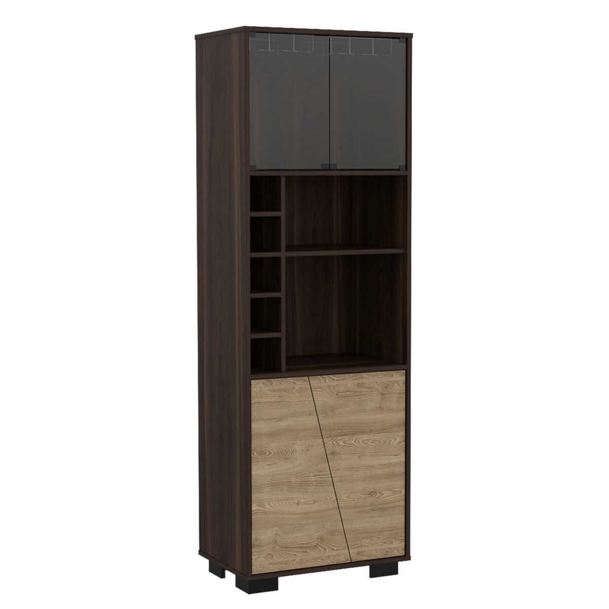 Rack TV 55 pulgadas + Bar Alto TuHome Fraktal