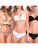Pack 3 Sostenes Copa B Mujer Intime