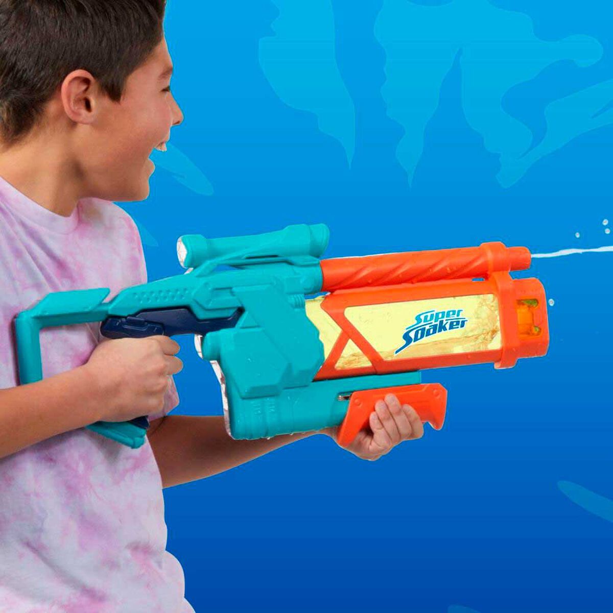 Lanzador de Agua Super Soaker Mega Dunk-Fill Nerf