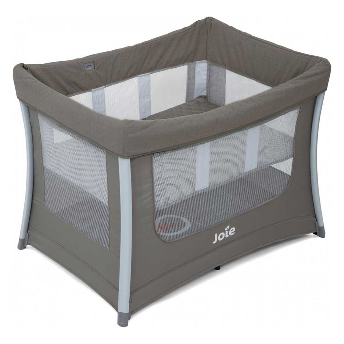 Cuna Corral Con Mudador Pack & Play Illusion Níquel Joie