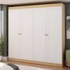 Closet Vekkahome Europa 4 Puertas Beige