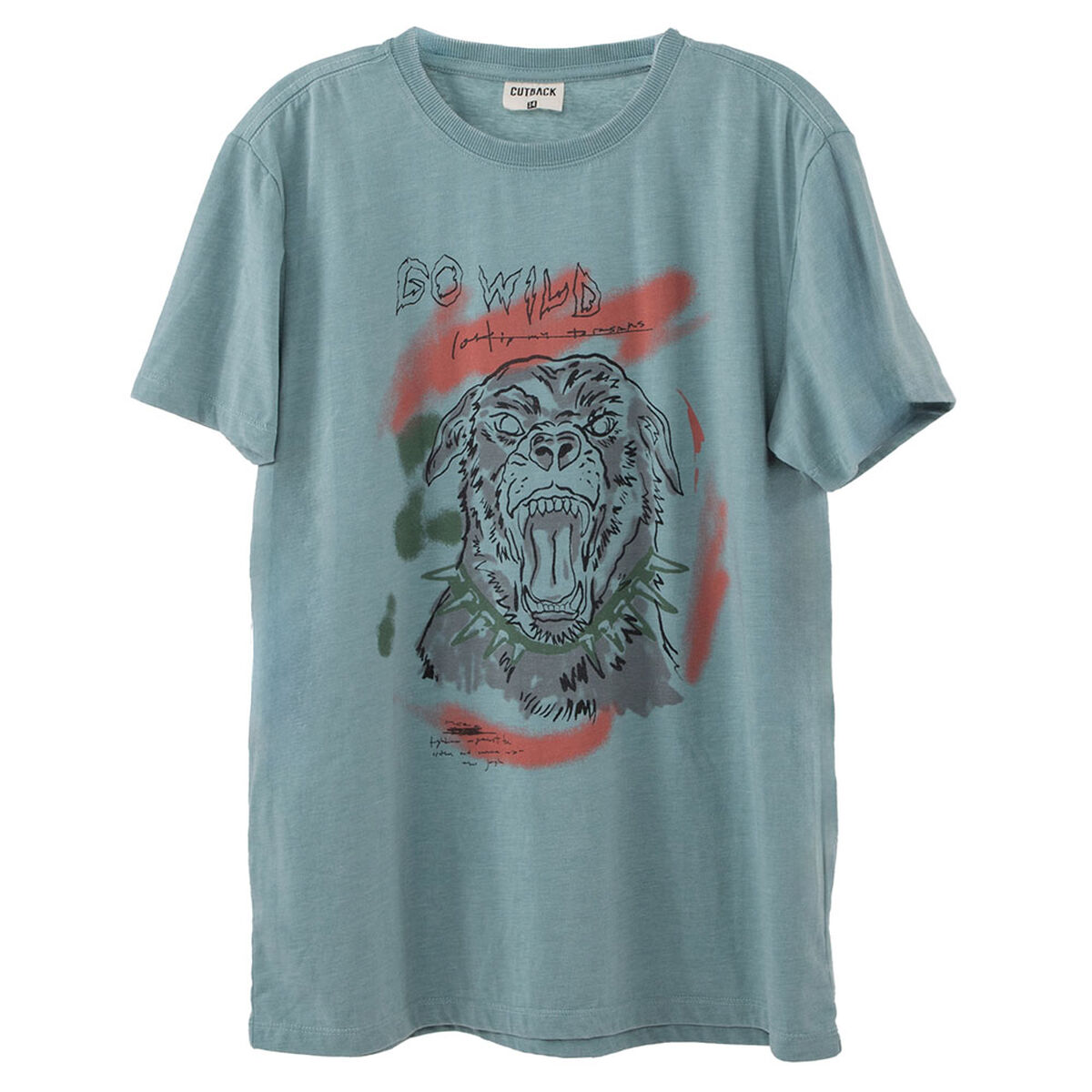 Polera Manga Corta de Algod&oacute;n Ni&ntilde;o Cutback