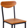 Juego Comedor Quintay 4 Sillas Café