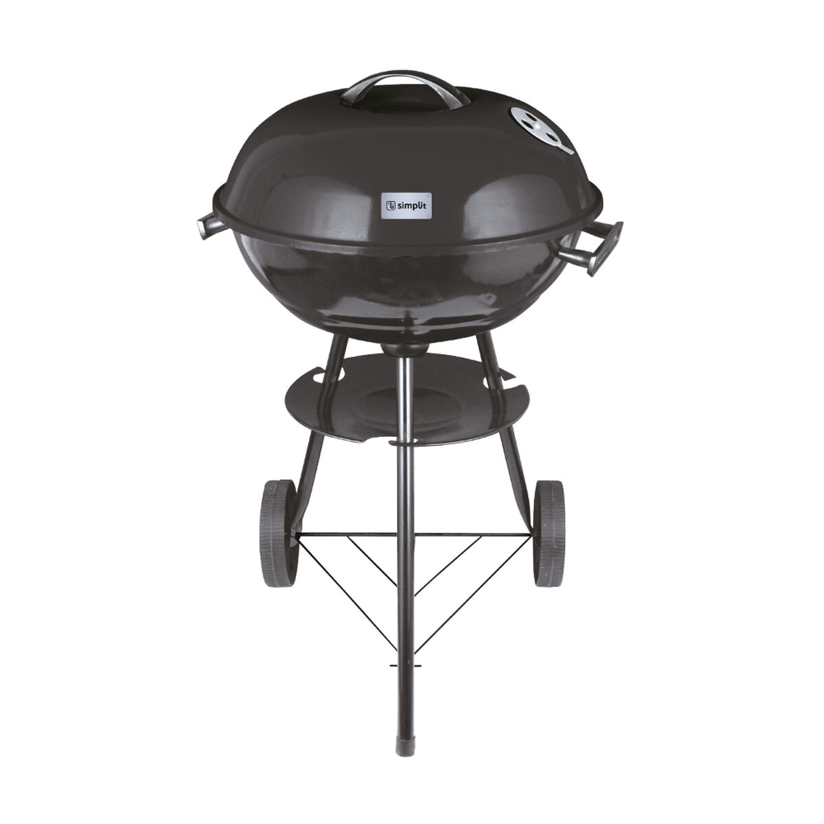 Parrilla Portátil Carbón  Simplit Negro