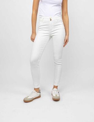 Imagen 1 del producto Jeans Skinny Mujer Icono Blanco, Celeste, Indigo, Marengo, Negro