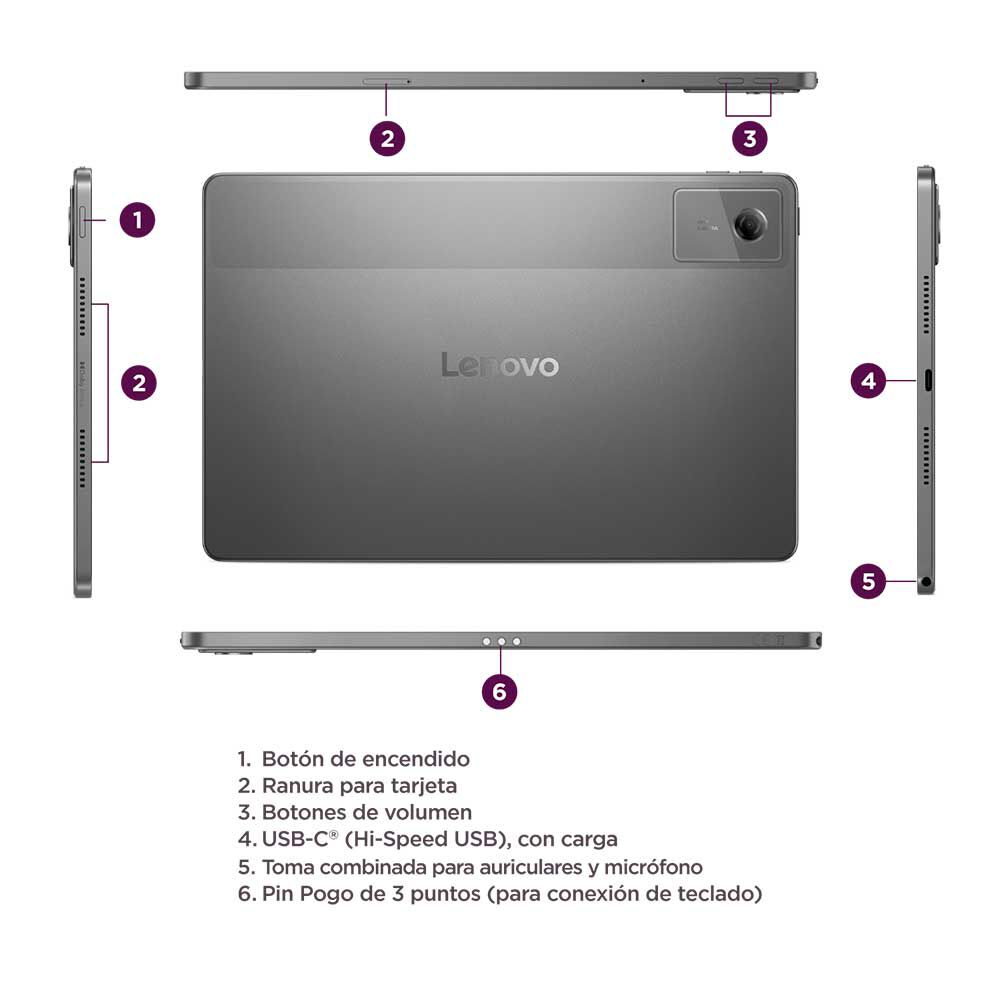 Lenovo Idea Tab ZAFM0762CL 11" 128GB 6GB Luna Grey, foto 8