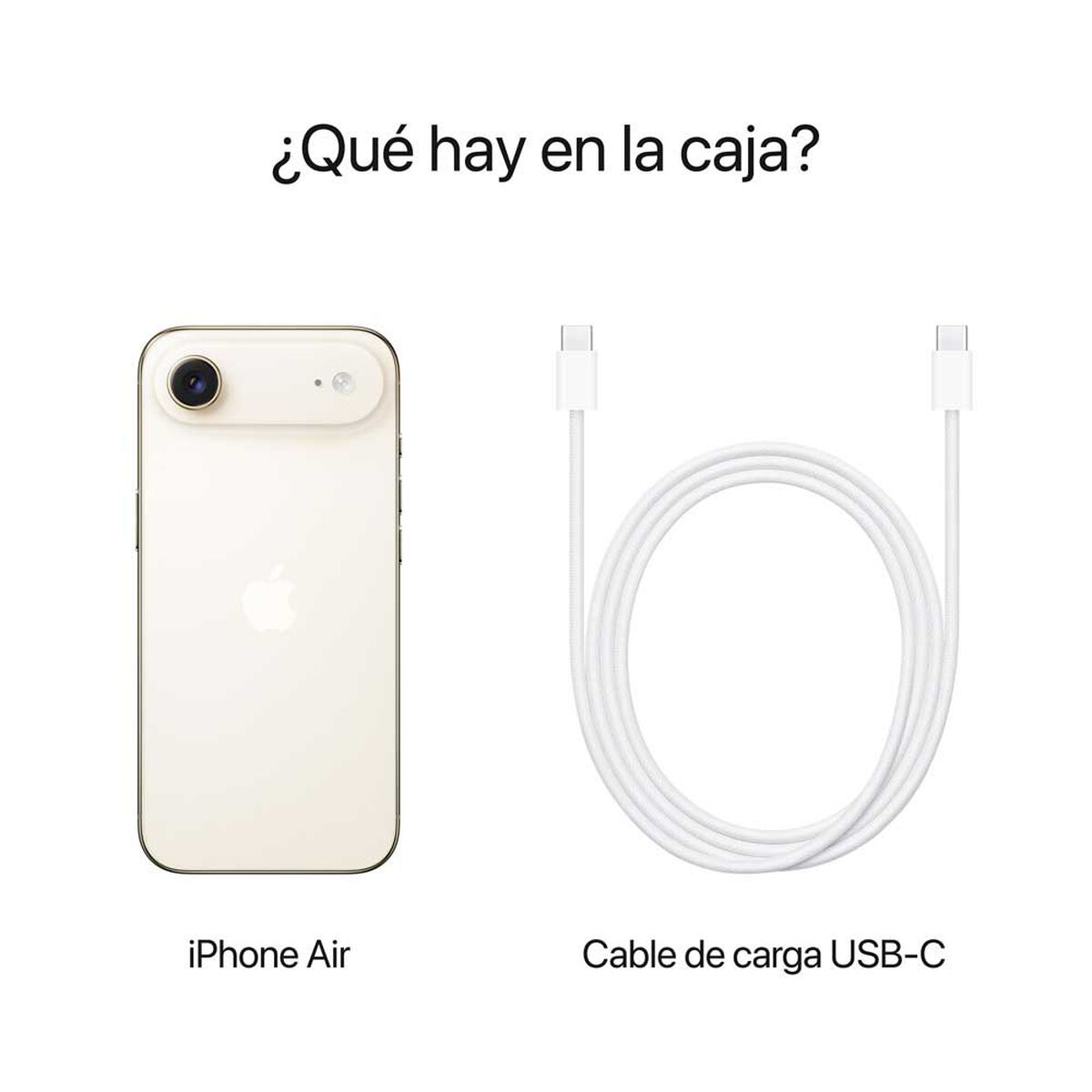 iPhone Air 256GB Oro claro