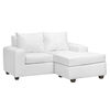 Sofá Seccional Innovamuebles Kahlo 3 Cuerpos Blanco