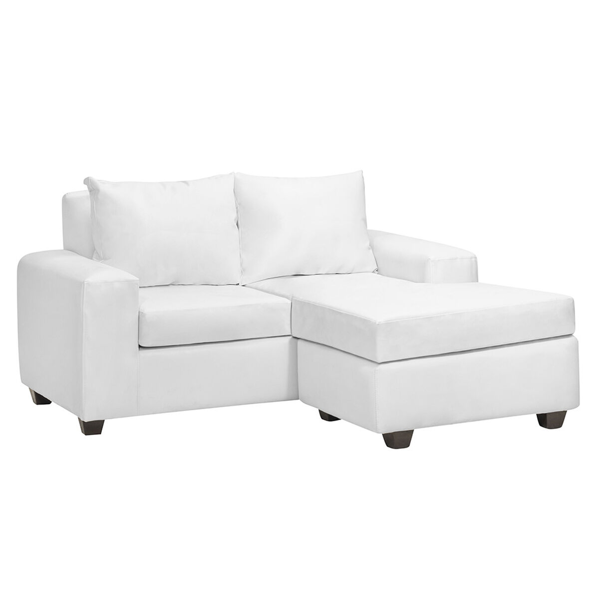 Sofá Seccional Innovamuebles Kahlo 3 Cuerpos Blanco